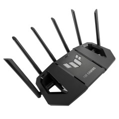 ASUS 90IG0A30-MO9C00 Tri-Band Router - 25 Gigabit Ethernet | Blazing Fast 2.4GHz, 5GHz & 6GHz Performance - Black | Unleash Your